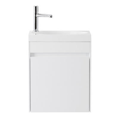 База под раковину подвесная BelBagno PIETRA MINI-400-1A-SO-BL-R Bianco Lucido