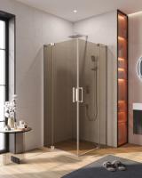 Душевой уголок CEZARES SLIDER-AH-2-90/100-100/110-BR-Cr Душевой уголок CEZARES SLIDER-AH-2-90/100-100/110-BR-Cr