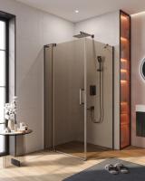 Душевой уголок CEZARES SLIDER-AH-1-90-100/110-BR-GM Душевой уголок CEZARES SLIDER-AH-1-90-100/110-BR-GM