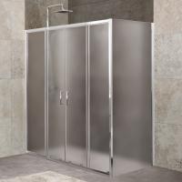 Душевой уголок BelBagno UNIQUE-AH-21-170/200-90-P-Cr