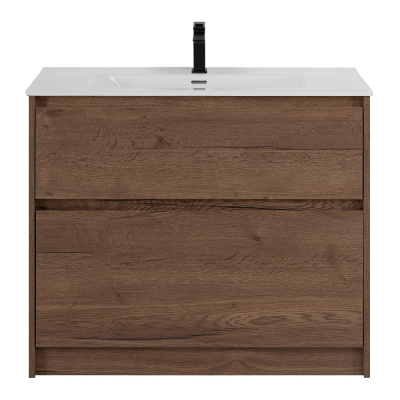 База под раковину напольная BelBagno KRAFT-1000-2C-PIA-RT Rovere Tabacco