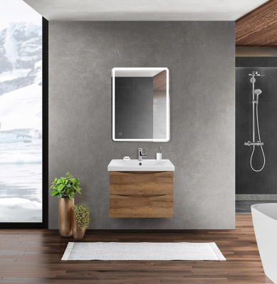 Тумба с раковиной подвесная BelBagno MARINO-CER 60 Rovere Rustico, раковина белая Тумба с раковиной подвесная BelBagno MARINO-CER 60 Rovere Rustico, раковина белая