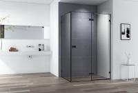 Душевой уголок CEZARES BELLAGIO-AH-1-140/80-C-NERO Душевой уголок CEZARES BELLAGIO-AH-1-140/80-C-NERO