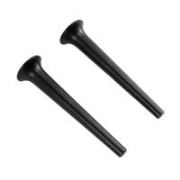 Ножки, комплект 2 штуки, высота 29 см, дерево CEZARES IDRA 40437 Nero opaco