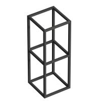 Металлическая двухъярусная сварная подвесная полка CEZARES CADRO-30/30/80-2C-SO-MET-ST