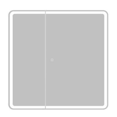 Зеркало-шкаф BelBagno SPC-MAR-800/800-2A-LED-TCH