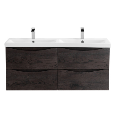 База под раковину подвесная с четырмя ящиками BelBagno MARINO-CER-1200-4C-SO-2-RNG-P Rovere Nature Grigio