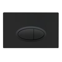 Кнопка смыва BelBagno BB054NERO, чёрная матовая