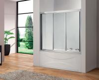 Душевая шторка на ванну CEZARES FAMILY-V-3-160/140-C-Cr