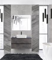 Тумба со столешницей под накладную раковину подвесная CEZARES MOLVENO 46 100 Ossido