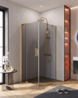 Душевой уголок CEZARES SLIDER-AH-1-90-80/90-GRIGIO-BORO