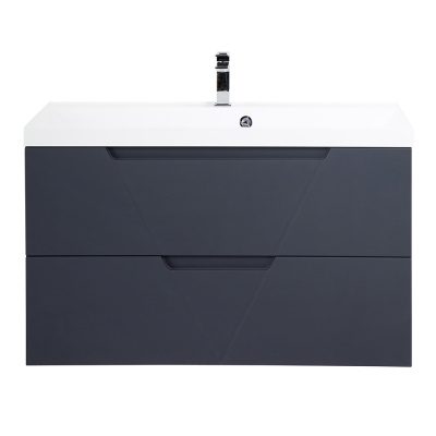 База под раковину подвесная BelBagno VITTORIA-1000-2C-SO-GO-P Grigio Opaco