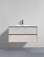 База под раковину подвесная BelBagno PIETRA-1000-2C-SO-ST Stucco Cemento Leggero