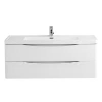 База под раковину подвесная BelBagno ANCONA-N-1200-2C-SO-BL Bianco Lucido