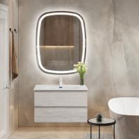 Тумба с раковиной подвесная CEZARES MOLVENO 90 Legno Bianco, раковина белая CZR-8099-90/50 Тумба с раковиной подвесная CEZARES MOLVENO 90 Legno Bianco, раковина белая CZR-8099-90/50