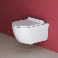 Унитаз подвесной безободковый CEZARES MOLVENO CZR-2468-TH-R