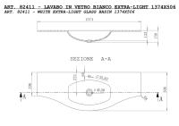 Стеклянная раковина CEZARES 82430 Черный матовый