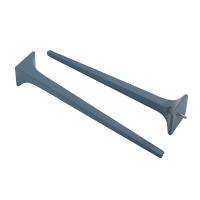 Ножки для шкафчика, комплект 2 штуки, высота 47 см, дерево CEZARES PORTOFINO 40323 Blu Avio