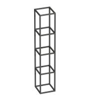 Металлическая четырёхъярусная сварная подвесная полка CEZARES CADRO-30/30/160-4C-SO-MET-ST