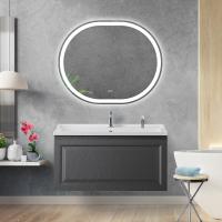 Тумба с раковиной подвесная CEZARES GIUBILEO-N 100 Титан, раковина белая Тумба с раковиной подвесная CEZARES GIUBILEO-N 100 Титан, раковина белая