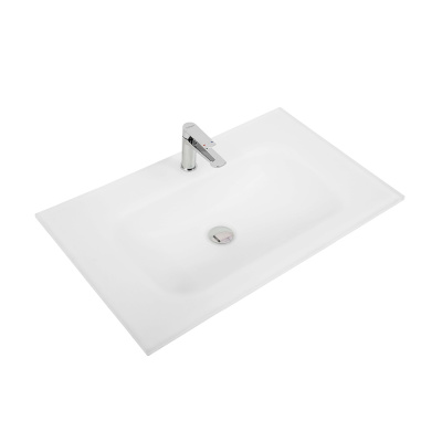 Стеклянная раковина BelBagno BB810/465-LV-VTR-BO