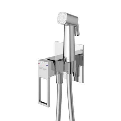 Гигенический душ со смесителем BelBagno LUC-HGN-CRM