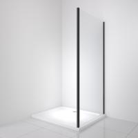 Боковая панель BelBagno LUCE-90-FIX-C-NERO