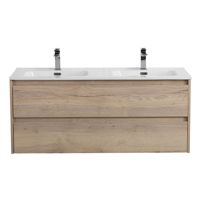 База под раковину подвесная BelBagno KRAFT-1200-2C-SO-2-RGB Rovere Galifax Bianco