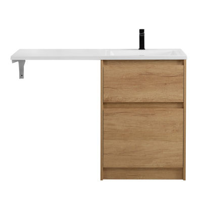 База под раковину напольная BelBagno KRAFT-LVD-580/1200-2C-PIA-RNN Rovere Nebrasca Nature