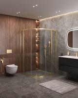 Душевой уголок CEZARES MOLVENO-R-11-90+30-C-BORO-IV