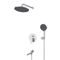 Душевой комплект встраиваемый с изливом BelBagno MARINO-VDSET-CRM