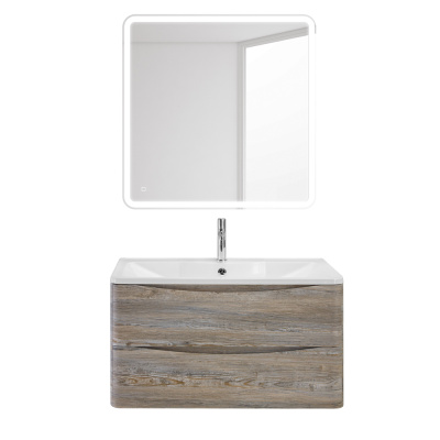 Тумба с раковиной подвесная BelBagno ACQUA 90 Pino Scania, раковина белая Тумба с раковиной подвесная BelBagno ACQUA 90 Pino Scania, раковина белая