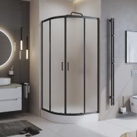 Душевой уголок BelBagno UNO-195-R-2-90-P-NERO Душевой уголок BelBagno UNO-195-R-2-90-P-NERO