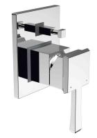 Встраиваемый смеситель для ванны и душа BelBagno MILLE MIL-BASM-CRM