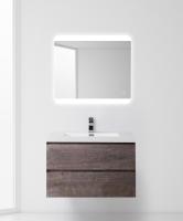 Тумба с раковиной подвесная BelBagno LUCE 80 Stone, раковина белая Тумба с раковиной подвесная BelBagno LUCE 80 Stone, раковина белая