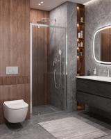 Душевая дверь CEZARES MOLVENO-BA-1-90-C-Cr-IV