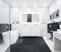 Тумба со столешницей подвесная CEZARES BELLAGIO 140 Bianco Opaco