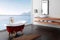 Акриловая ванна BelBagno BB04-ROS