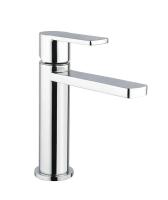 GLAM-LSM1-01-W0 Смеситель для раковины однорычажный без донного клапана, высота 162 мм, исполнение хром