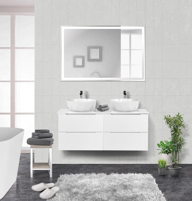 Тумбы со столешницей подвесная BelBagno ETNA 120 Bianco Lucido Тумбы со столешницей подвесная BelBagno ETNA 120 Bianco Lucido