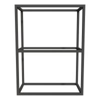 Металлическая двухъярусная сварная подвесная полка CEZARES CADRO-60/30/80-2C-SO-MET-ST