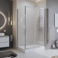 Душевой уголок BelBagno UNO-195-AH-1-100/80-C-Cr Душевой уголок BelBagno UNO-195-AH-1-100/80-C-Cr