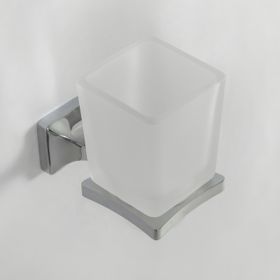 Стакан стеклянный подвесной ART&MAX ARGO AM-6958KF