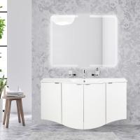 Тумба с раковиной подвесная CEZARES RIALTO 138 Bianco Opaco