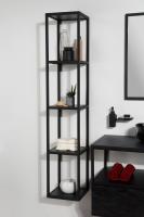 Четырёхъярусная подвесная металлическая полка CEZARES CADRO-30/30/160-4C-SO-MET-ST