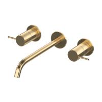 Смеситель для раковины встраиваемый CEZARES LEAF-BLI3L-20-L-SR