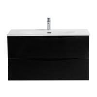 База под раковину подвесная BelBagno MARINO-CER-MINI-1000-2C-SO-NL-P