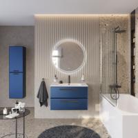 Тумба с раковиной подвесная CEZARES ECO-CER-N 80 Sapfiro, раковина CZR-8095-80 белая Тумба с раковиной подвесная CEZARES ECO-CER-N 80 Sapfiro, раковина CZR-8095-80 белая