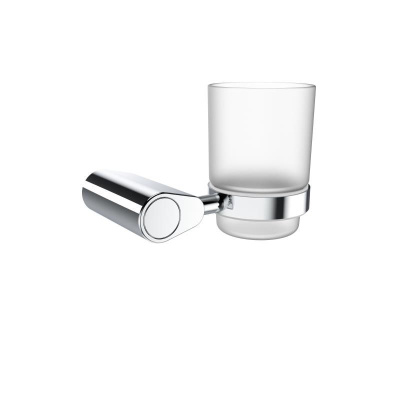 Стакан стеклянный подвесной ART&MAX VERONA PUSH AM-M-032-CR