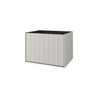 Тумба подвесная под раковину с двумя выдвижными ящиками CEZARES PORTOFINO 55924 Bianco opaco